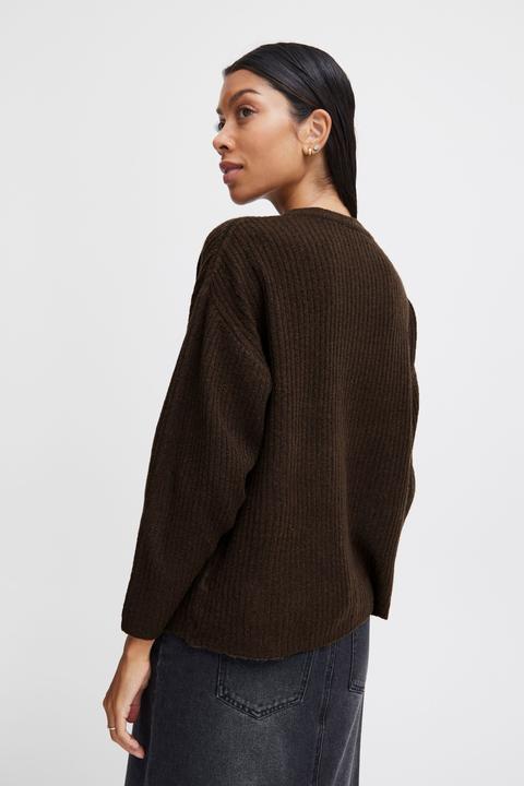Produktbild B.young BYONEMA VNECK JUMPER - 20813897 (S)