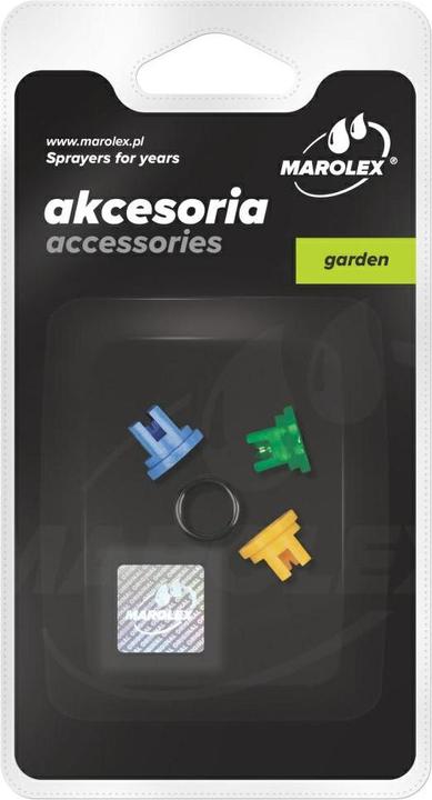 Marolex Zestaw 3 Dysz Płaskostrumieniowych