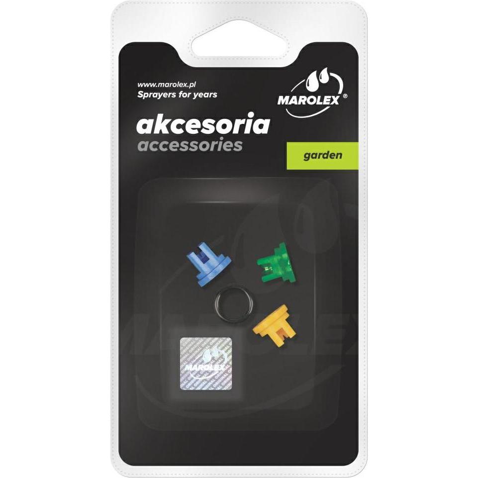 Marolex, Ugelli + Vaporizzatori giardino, Zestaw 3 Dysz Płaskostrumieniowych