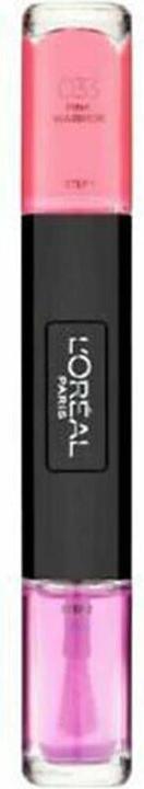 Produktbild L'Oréal Paris Lang anhaltender Infallible Duo Gel-Nagellack 033 Pink Warrior (33 Pink Warrior, Gel-Effekt Nagellack)