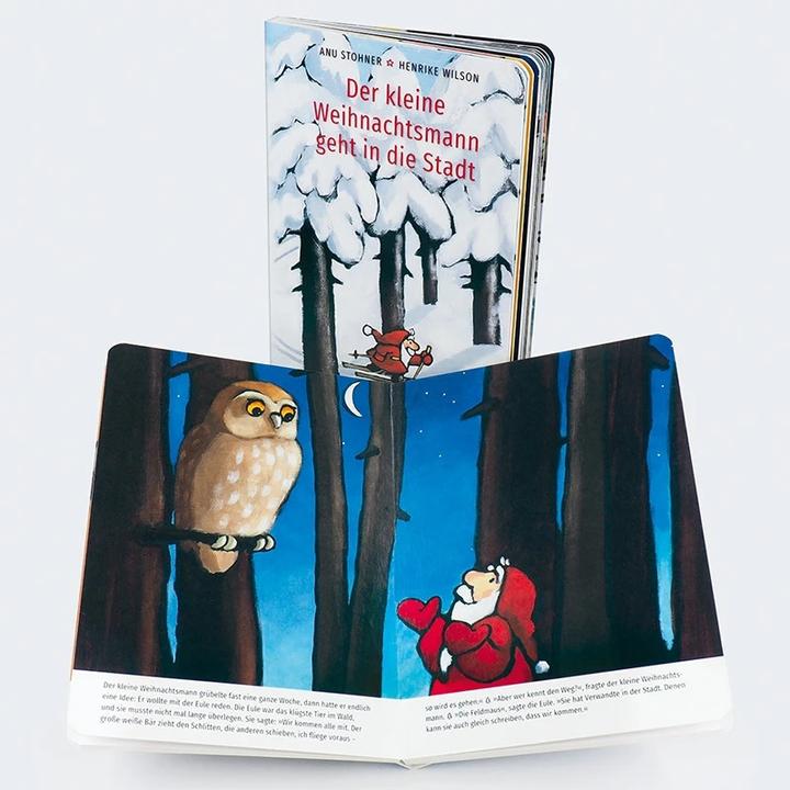 Produktbild Der kleine Weihnachtsmann geht in die Stadt (Pappbilderbuch) (Deutsch, Anu Stohner, Henrike Wilson, 2023)