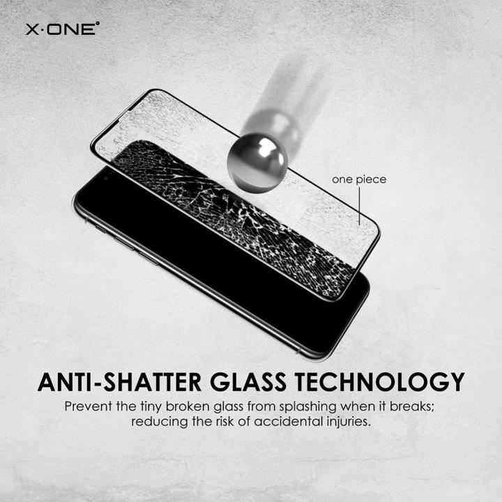Actual product image X-One Protective glass Full Cover Extra Strong Matte - for iPhone 16 Pro Max tempered glass 9H (1 pcs., Apple iPhone 16 Pro Max)