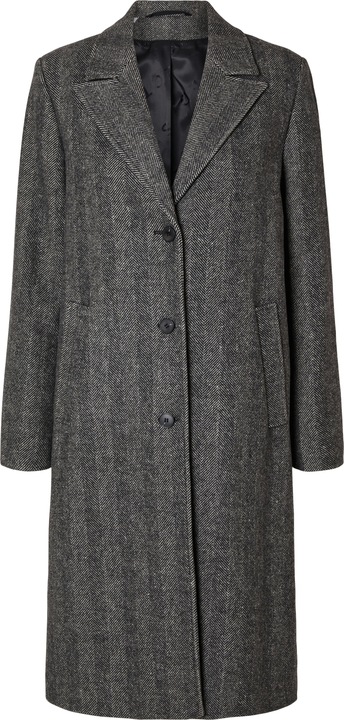 Immagine prodotto Selected Femme Slfnew Alma Wool Coat Herringbone Noos (44)