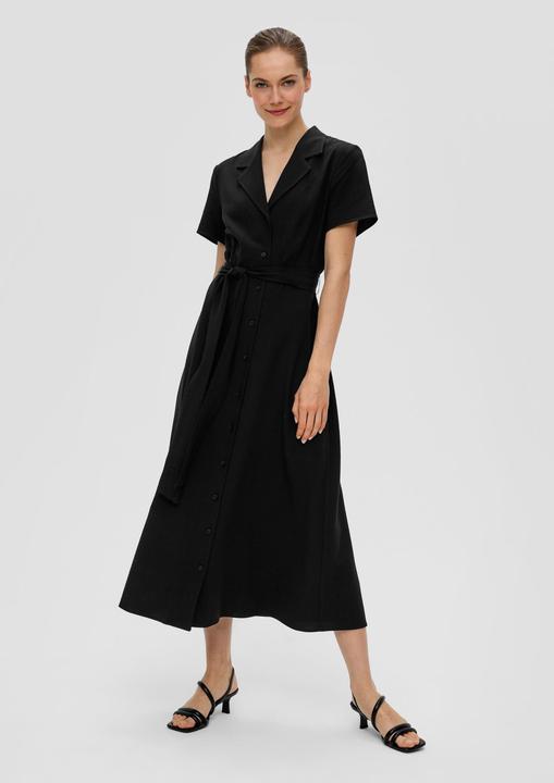 Image du produit S.Oliver Kleid Kurzarmkleid mit Bindeband (36)