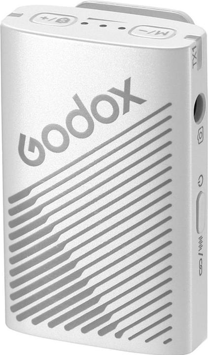 Actual product image Godox Cube C Kit2 White 2.4GHz Wireless Microphone System