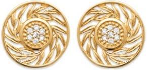 Image du produit Lara BOUCLES D'orILLES Plaqué or - ZIRCONIA