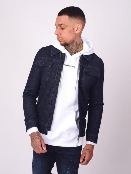 Produktbild Project X Paris rohe jeanjacke mit reissverchlu project x pari (S)