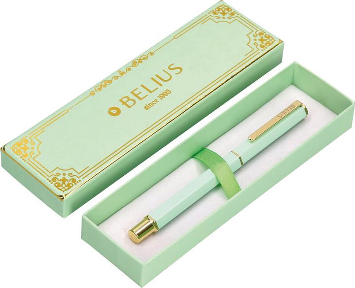 Image du produit Belius Stylo à bille Macaron Bliss (Mint, Or, 1x)