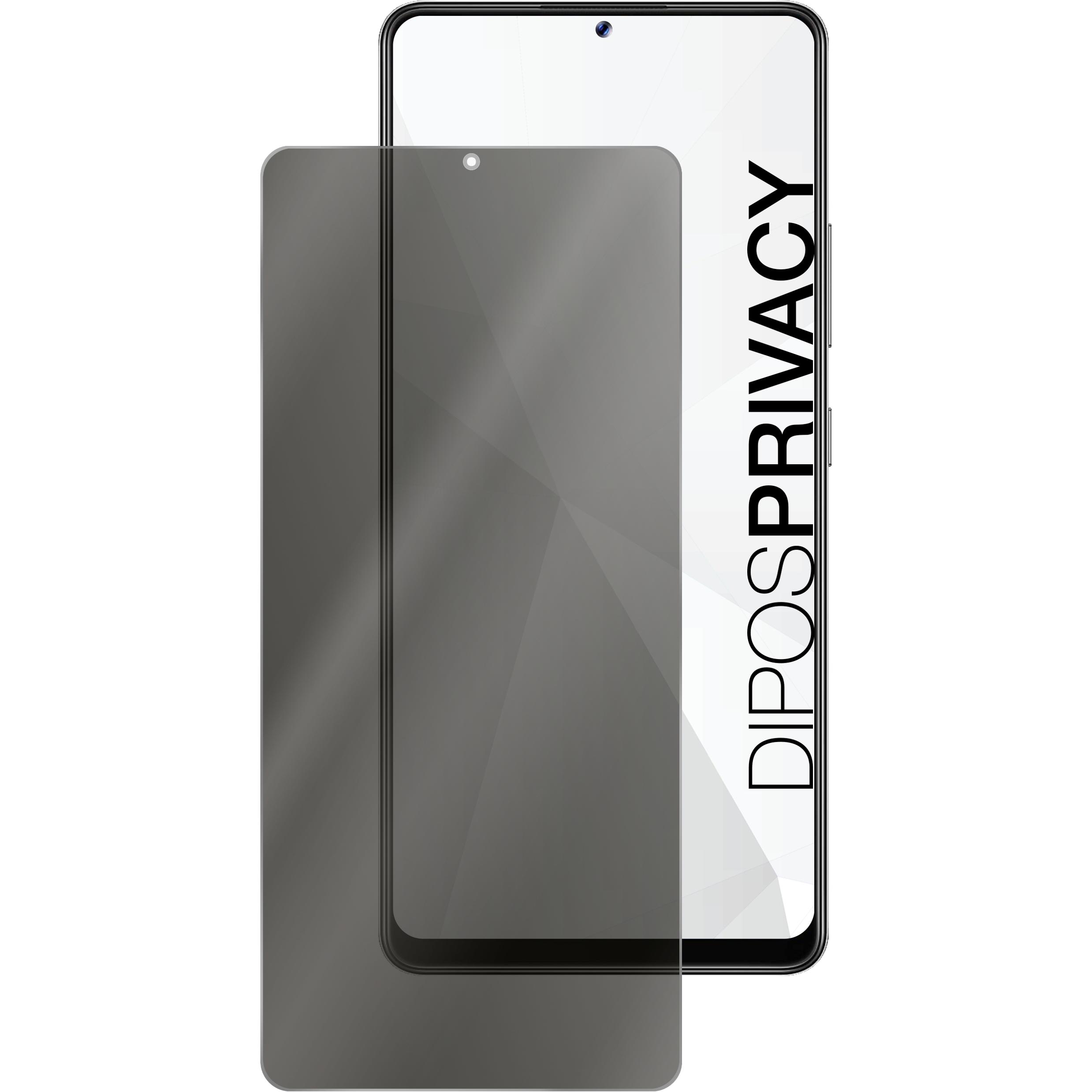 Thumbnail - Dipos Blickschutzfolie 2-Way Anti-Shock (1 Stück, Samsung Galaxy M42 5G), Smartphone Schutzfolie, Transparent