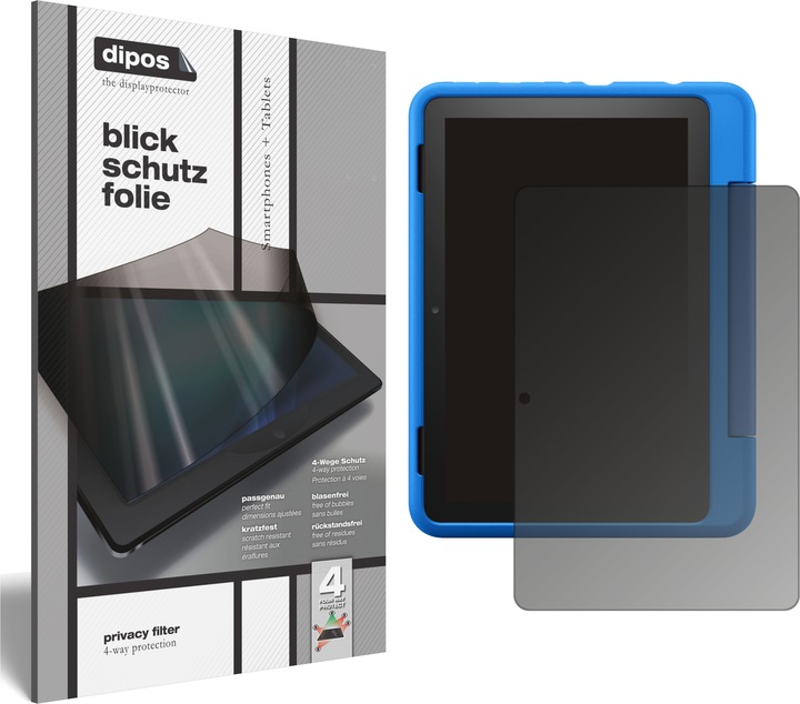 Produktbild Dipos Blickschutzfolie 4-Way Privacy (1 Stück, Amazon Fire HD 8 Kids Pro)