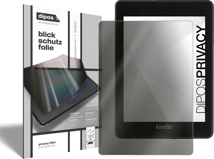Produktbild Dipos Blickschutzfolie 2-Way Anti-Shock (1 Stück, Amazon Kindle Paperwhite (2021))