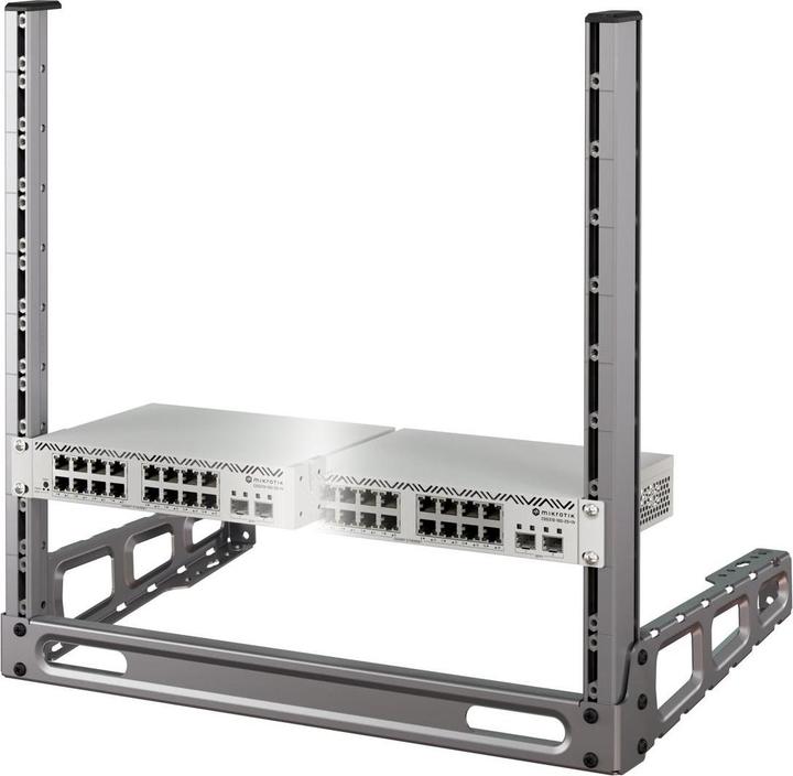 Produktbild MikroTik 10"-Dual-Rack-Montagesatz für CSS318-16G-2SIN