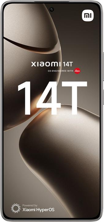 Image du produit Xiaomi 14T (512 Go, Gris Titan, 6.67", SIM + eSIM, 5G)