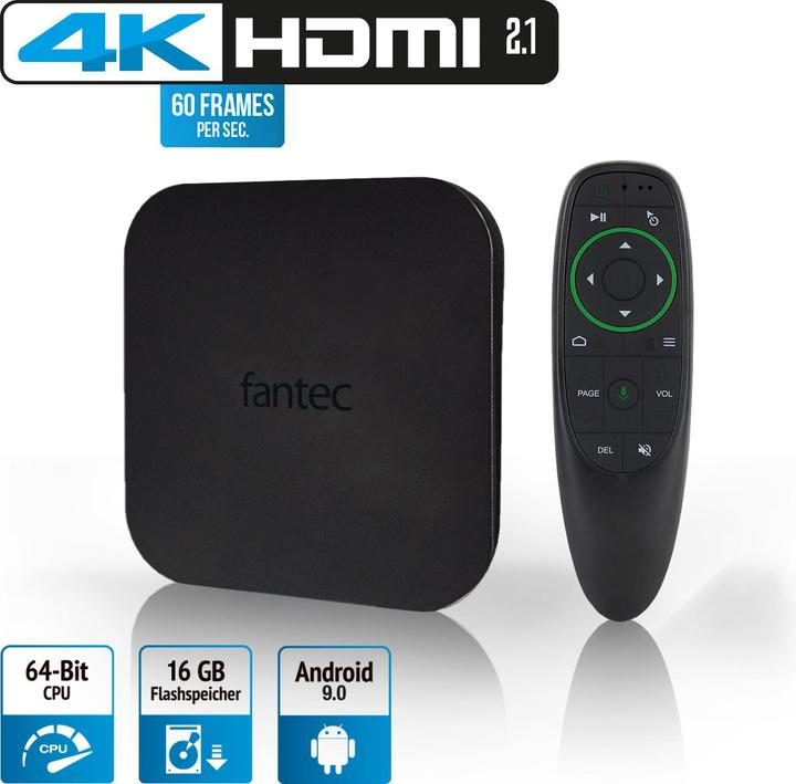 Produktbild Fantec 4KS7700Air (16 GB, Android 9.0 (Pie))