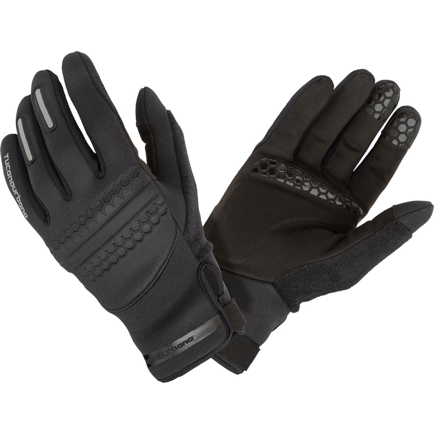 Tucano Urbano, Herren, Handschuhe, Handschuhe Sass Unisex, Schwarz, (XL)