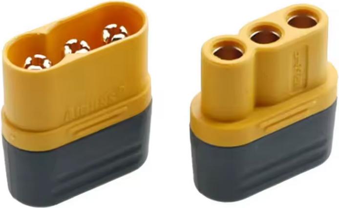 Produktbild Amass Stecker / Buchse mit Schutzkappe MR60, 1 Paar