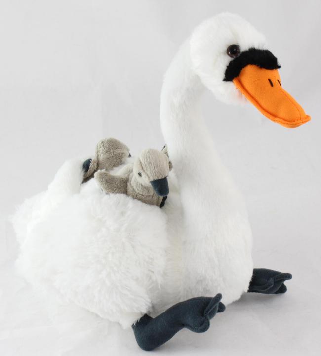 Produktbild Uniring Plüsch Schwan Babys (25 cm)