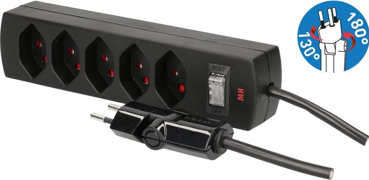 Actual product image Max Hauri Cable Home cable management set: small box + safety line + spiral conduit