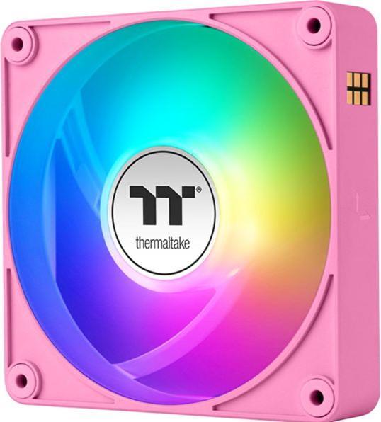 Image du produit Thermaltake TT CT140 EX ARGB Sync PC Cooling Fan 3 Pack Pink (140 mm, 3 x)