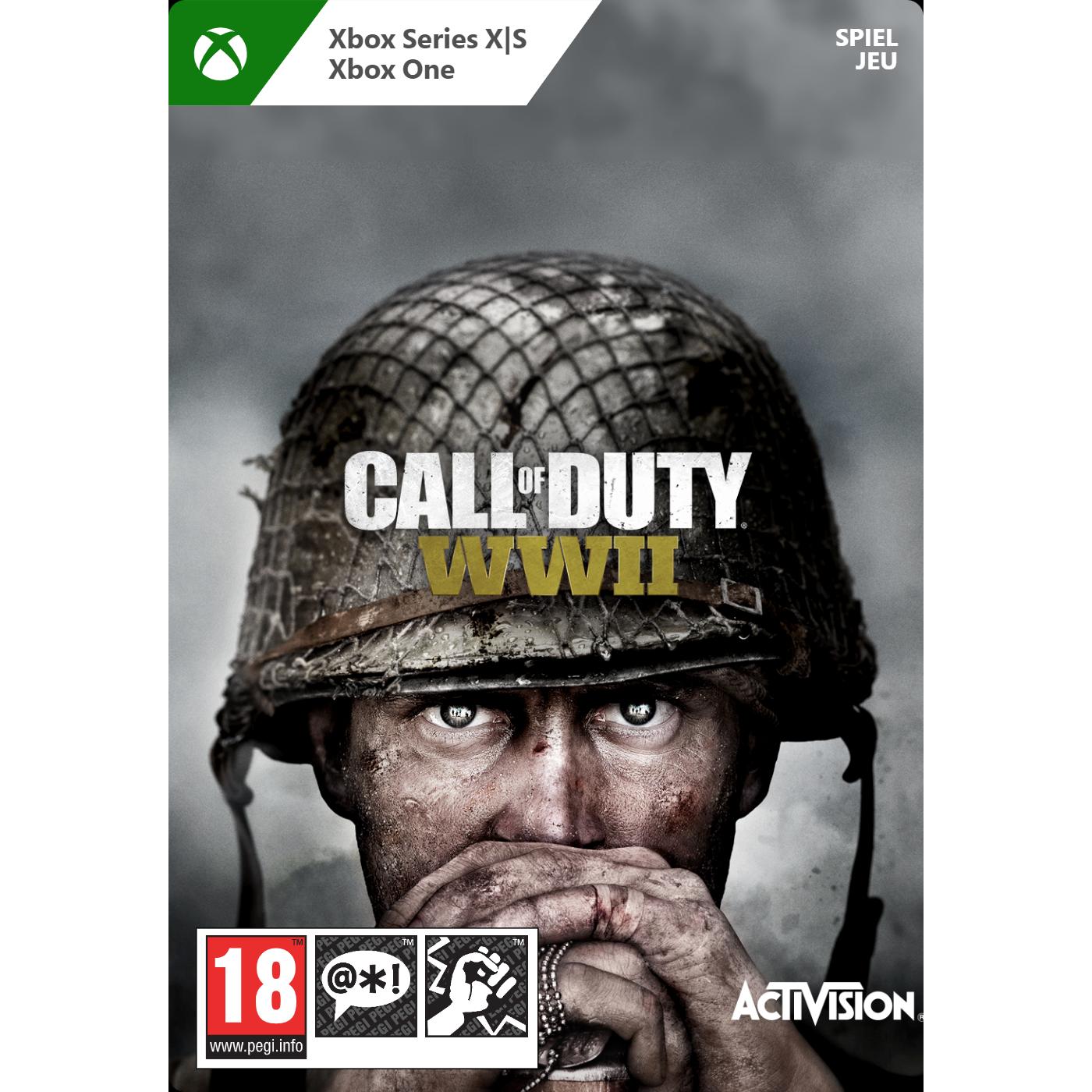 Xbox Call of Duty: WWII - Digital Deluxe Download Code (Xbox Series X, Xbox One X, Xbox One S, Xbox Series S) zum Sofort...