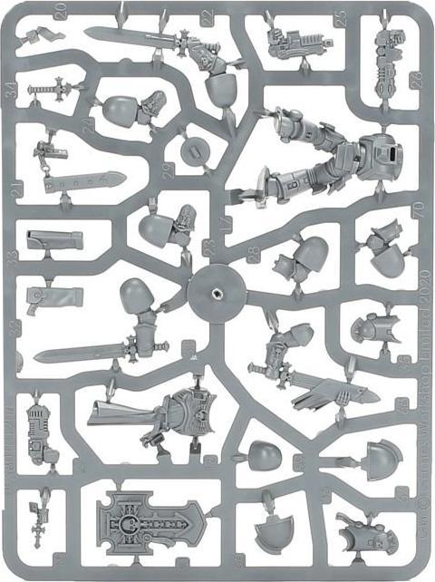 Produktbild Games Workshop Space Marines - Bladeguard Veterans (Kunststoff)
