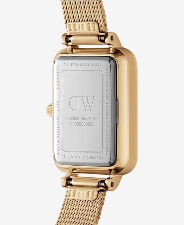 Produktbild Daniel Wellington Quadro Lumine Pressed Evergold (Analoguhr, 20 mm)