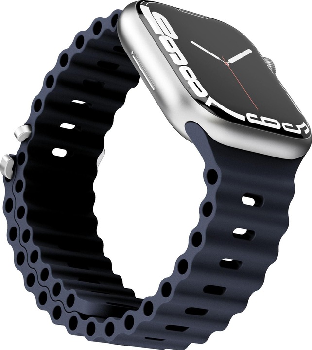 Actual product image Vonmählen Ocean Band Case 2 Band One Navy 42/44/45/49mm (42 mm, 44 mm, 45 mm, 49 mm, Stainless steel, Apple Watch Ultra, Apple Watch Series 1, Apple Watch Series 2, Apple Watch Series 3, Apple Watch Series 4, Apple Watch Series 5, Apple Watch Series 6, Apple Watch Series 7, Apple Watch Series 8, Apple Watch Series 9, Apple Watch SE, Apple Watch Ultra 2)
