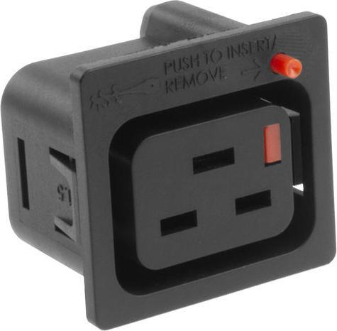 Iec Lock C19 Net Entree Female Lockable