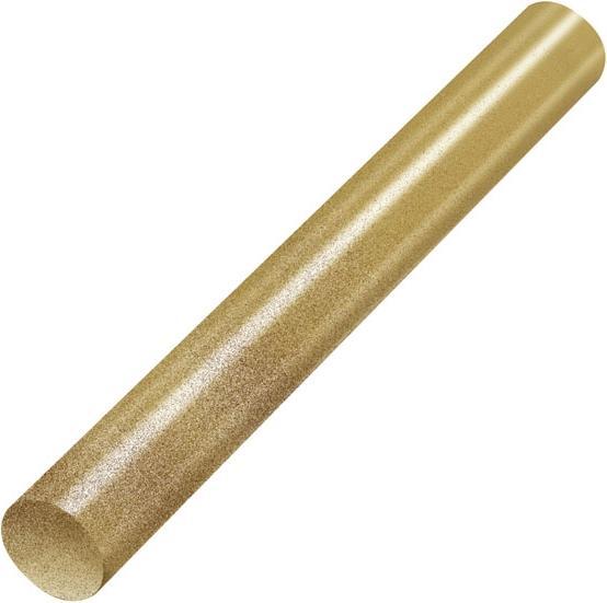 Actual product image Stanley STHT1-70437 Dual Melt Glitter Gold/Silver Adhesive Cartridge 11.3mm x 101mm - 12 pieces