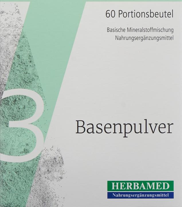 Produktbild Herbamed Basenpulver 3 (60 Stück, Beutel, 210 g)