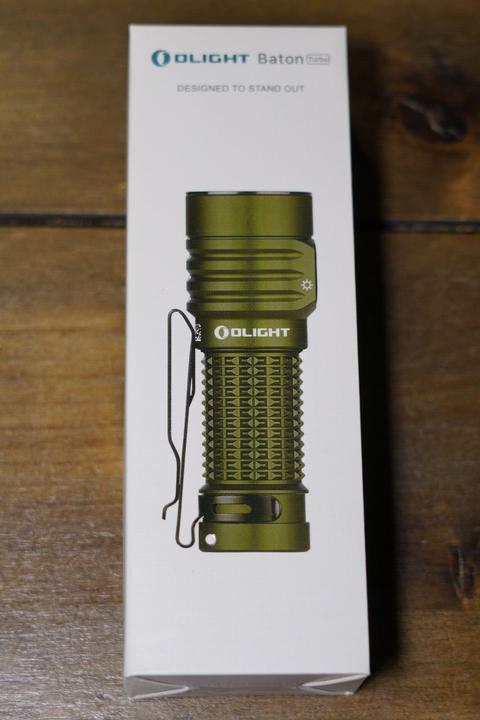 Olight Baton Turbo Zaklamp werkt op een accu LED 1000 lm 60 h 91 g (12.50 cm, 1000 lm)