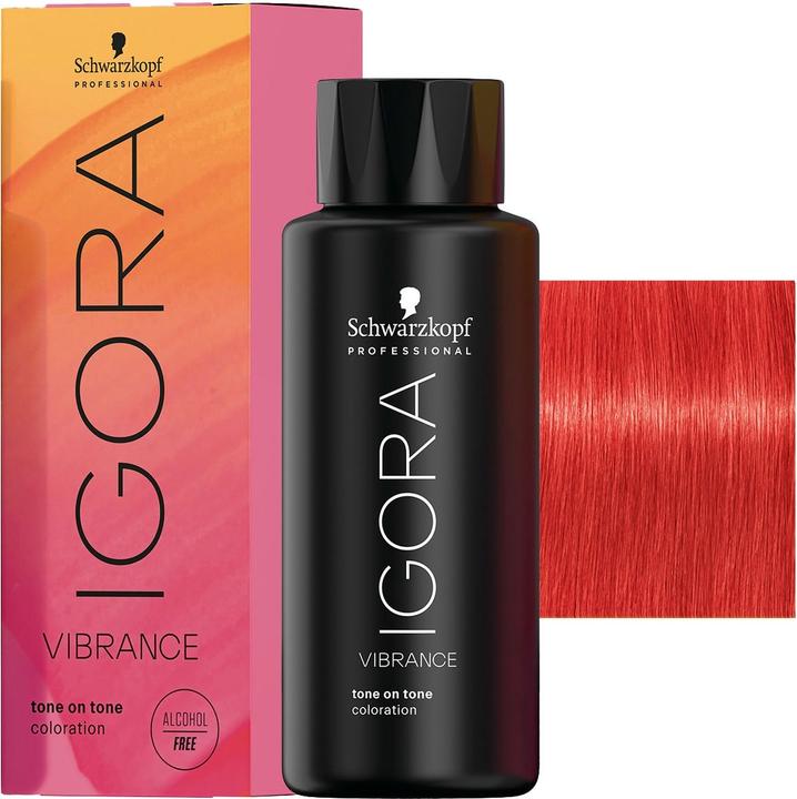 Actual product image Schwarzkopf Professional IGORA Vibrance Hair Tint NEW (0-88 Red Concentrate)