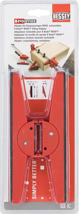 Actual product image Bessey Adapter K Body clamp KR-AS sch (170 mm)