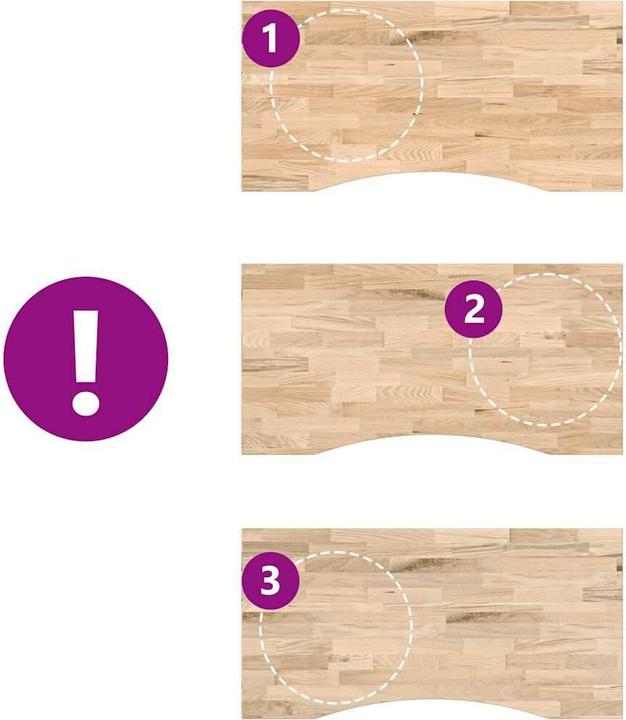 Produktbild vidaXL Macie (100 x 60 x 2.5 cm)