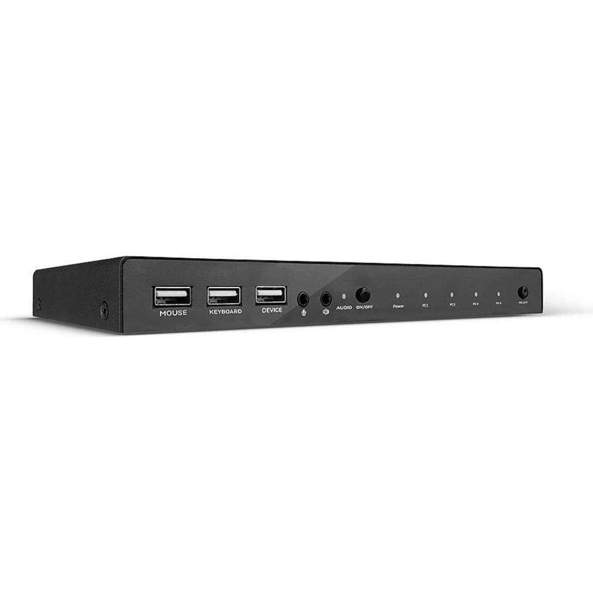 Lindy KVM Switch, KVM Switch, Schwarz