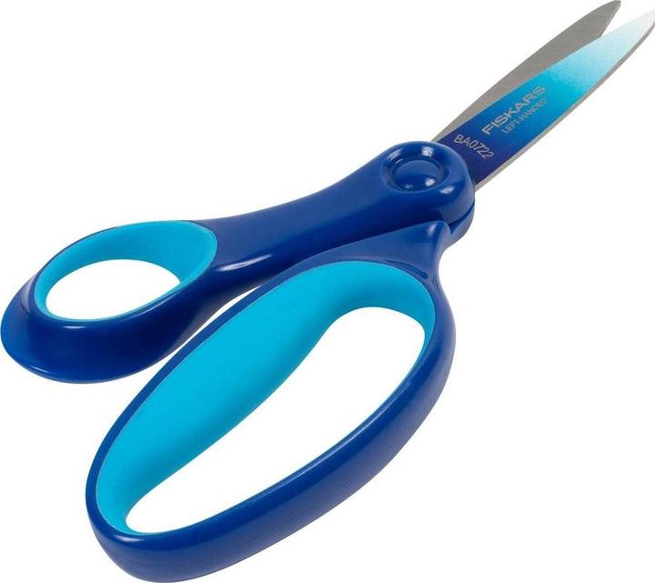 Image du produit Fiskars 1067854 Ciseaux pour enfants, Bleu (15 cm)