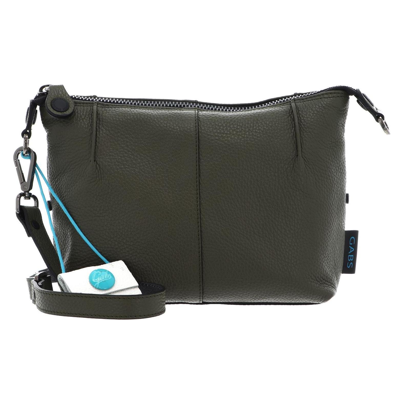 Gabs, Damen, Handtasche, Funny Tg Bull Pence Black Crossbody Bag, Grün