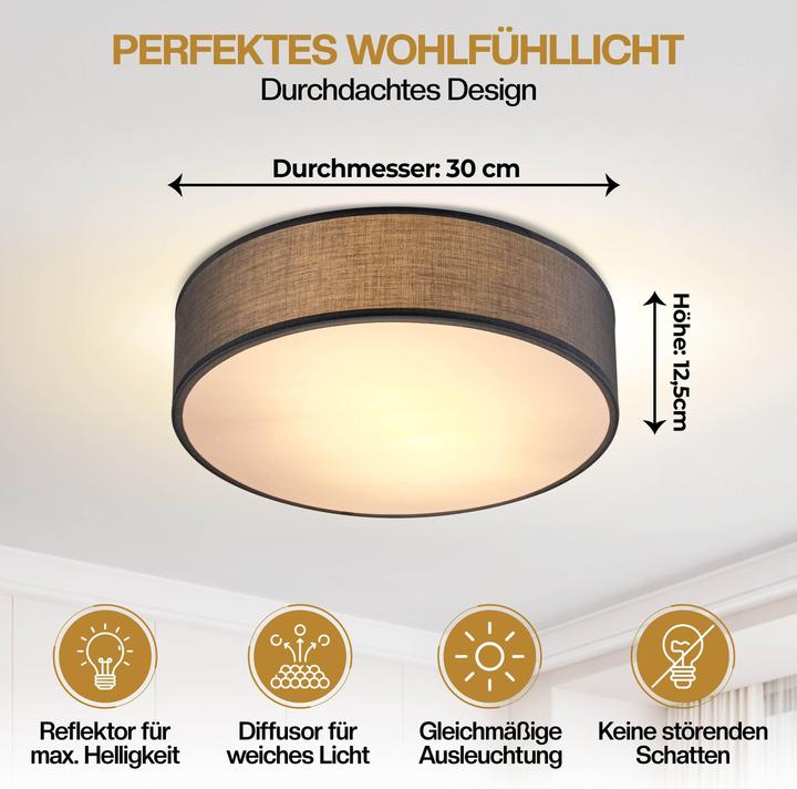 Actual product image Monzana Ceiling Lamp (E27)