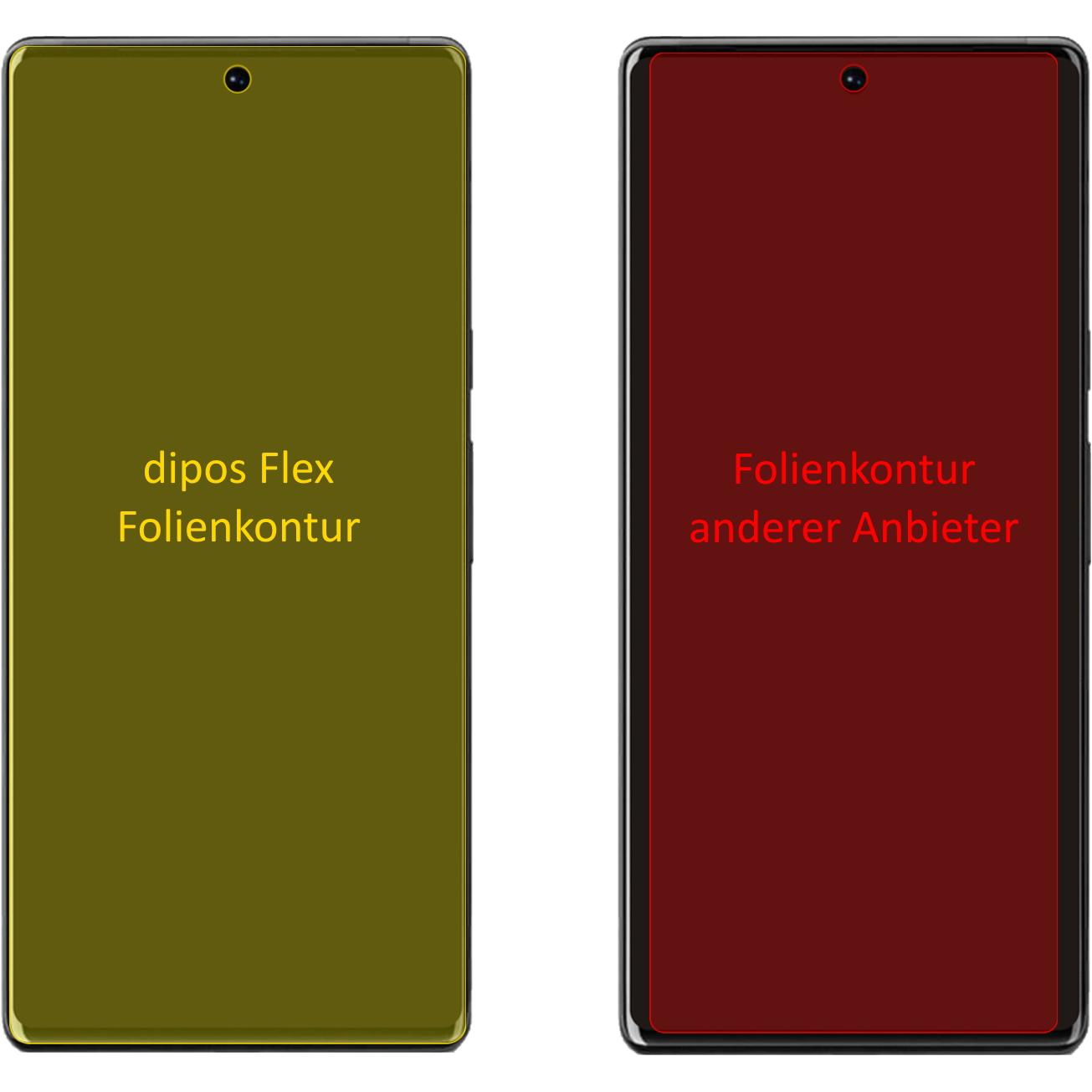 Thumbnail - Dipos Full-Cover 3D (2 Stück, Google Pixel 6), Smartphone Schutzfolie, Transparent