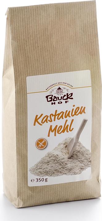 Actual product image Bauckhof Chestnut flour gluten free organic (350 g)