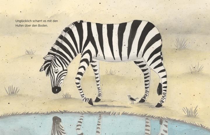 Actual product image Das Spiegel-Zebra (German, Tina A. Pupis, Alexandra Natalie Zaleznik, Marta Bartolj, 2023)