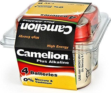 Actual product image Pilha ALKALINE C / LR20 1.5V-21000mAh (4 pcs/box) (4 pcs., D)