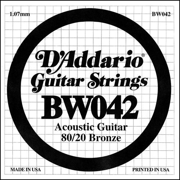 Produktbild D'Addario Bw042 (1x, Gitarre, 0.04")