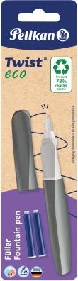 Actual product image Pelikan Filler cartridge Twist Eco + 2 TP/B (Multicoloured, 1 x)
