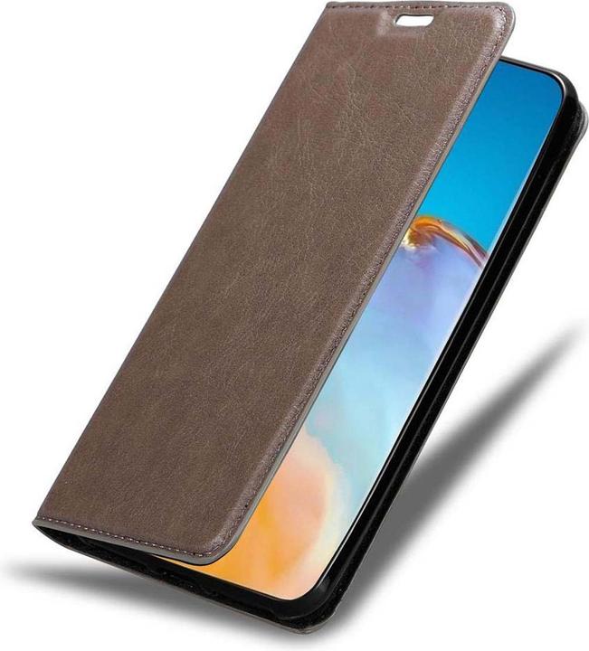 Actual product image Cadorabo Book Invisible Magnet Cover (Huawei P40 Pro+)