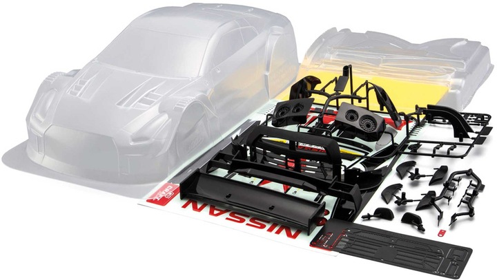 Produktbild killerbody KILLER BODY Karosserie Nissan Motul Autech GT-R 2016 1/10 unlackiert Kit