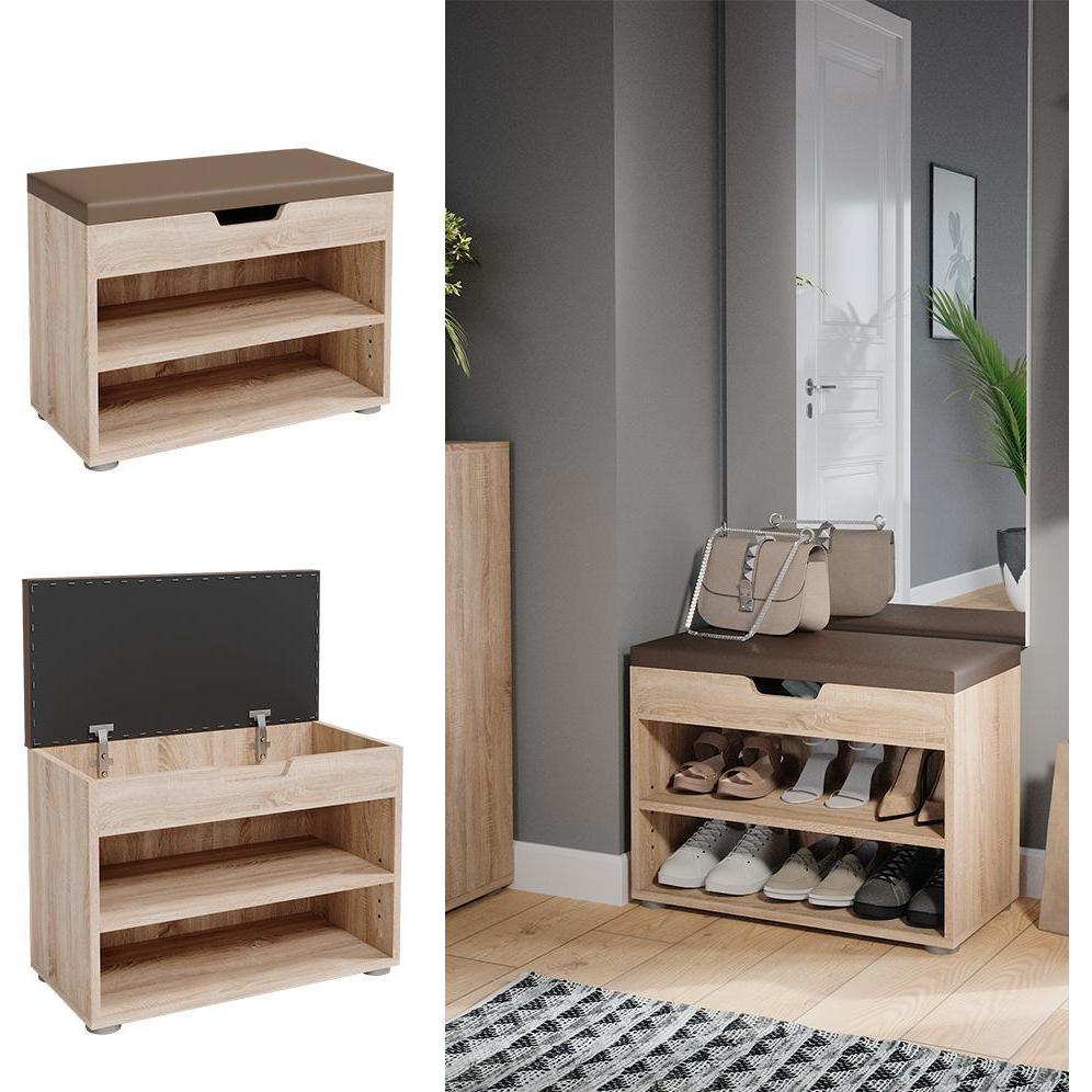 Thumbnail - Vicco, Schuhschrank, Rolfe (60 x 30 x 45 cm)