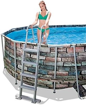 Produktbild Bestway Hochklappbare Poolleiter mit Kindersicherung