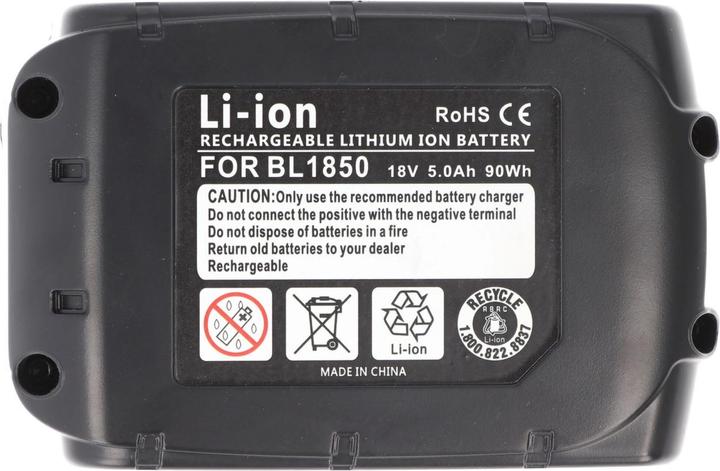 Image du produit AccuCell Batterie Makita BL1850B, Li-ion, 18V, 5000mAh (18 V)