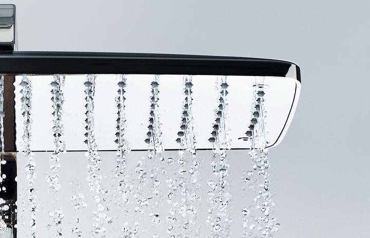 Actual product image hansgrohe Raindance Select E 360 1jet showerpipe bath chrome : Color - Chrome